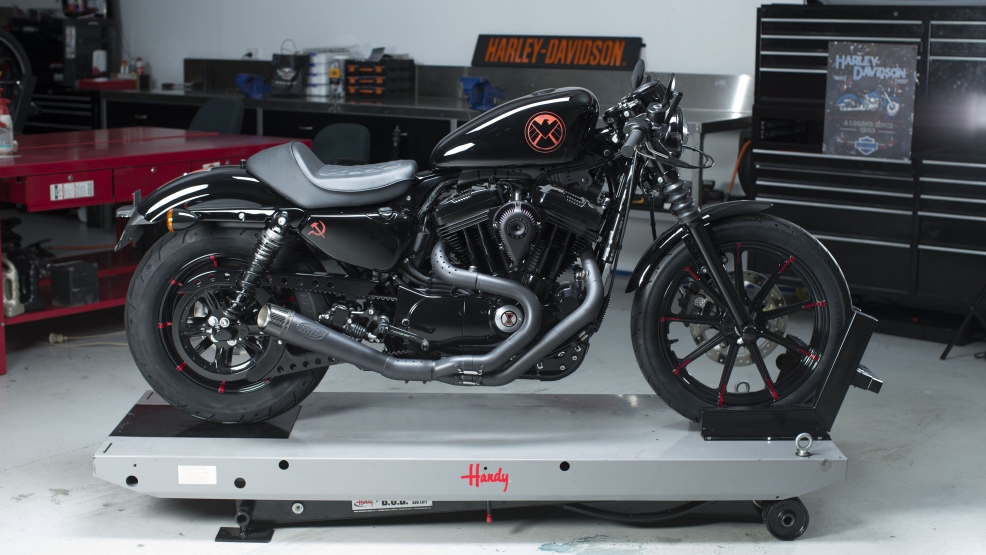 Harley Davidson e Marvel com colecção de motos especial