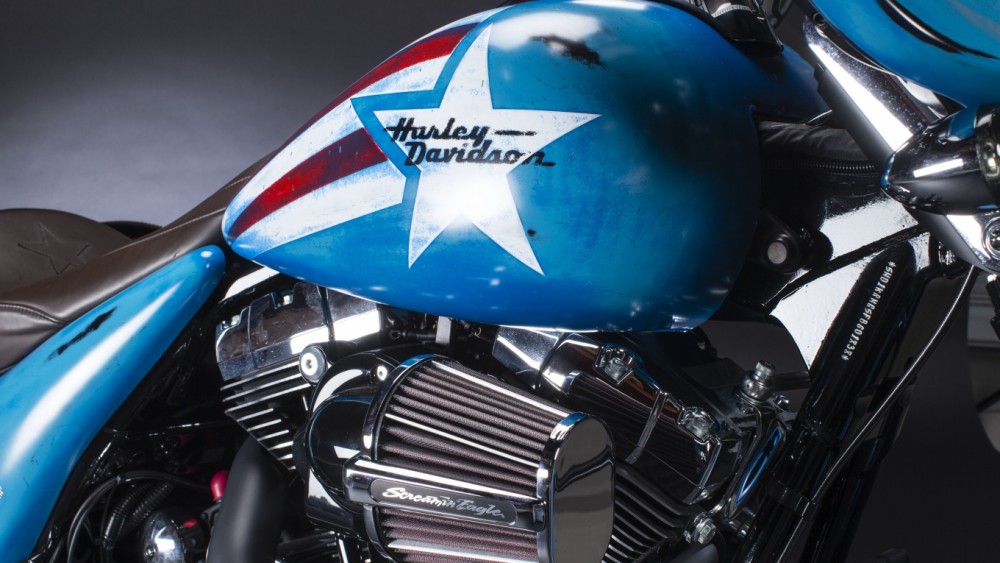 Harley Davidson e Marvel com colecção de motos especial