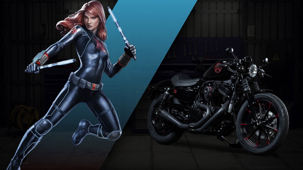 Harley Davidson e Marvel com colecção de motos especial