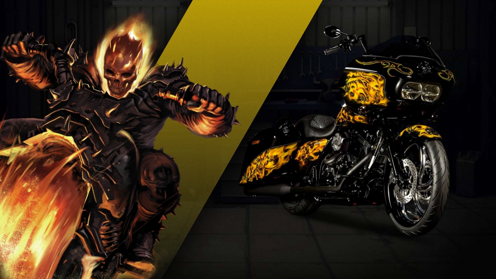 Harley Davidson e Marvel com colecção de motos especial