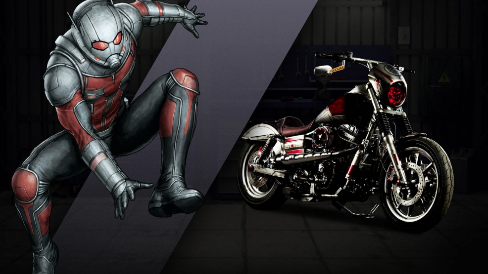 Harley Davidson e Marvel com colecção de motos especial