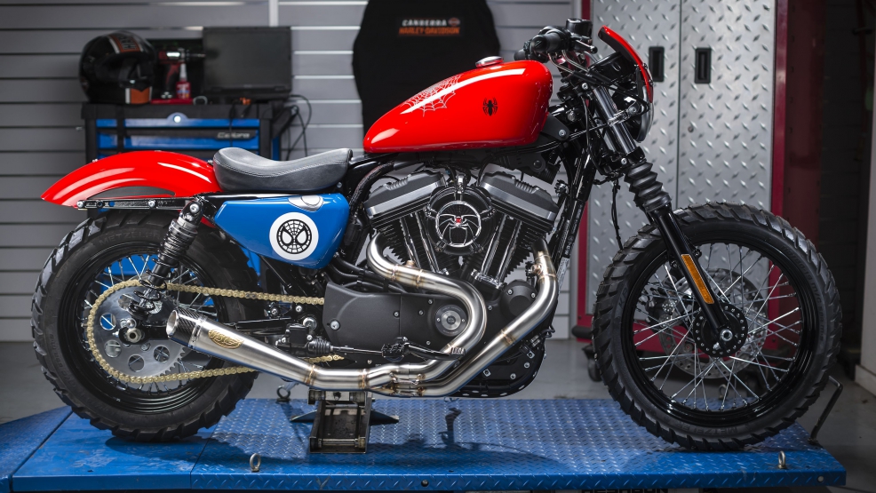 Harley Davidson e Marvel com colecção de motos especial