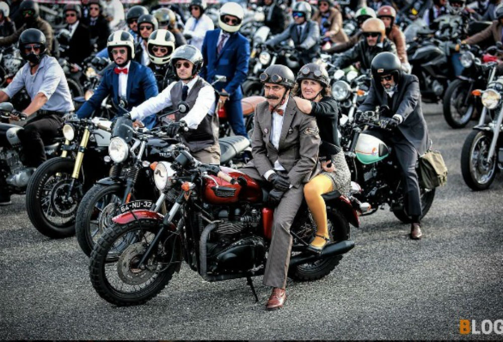 Passeio de motos clássicas solidário juntou mais de 300 gentleman em Lisboa