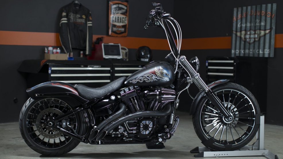 Harley Davidson e Marvel com colecção de motos especial