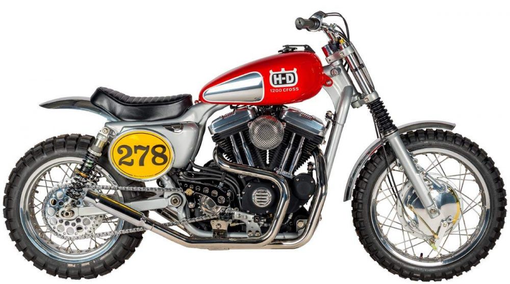 Harley-Davidson 1200 Cross, uma homenagem a Steve McQueen
