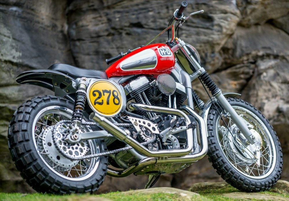 Harley-Davidson 1200 Cross, uma homenagem a Steve McQueen