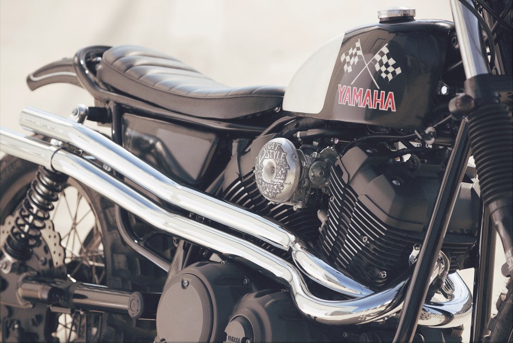 Nova Yamaha Yard Built SCR950 by Brat Style