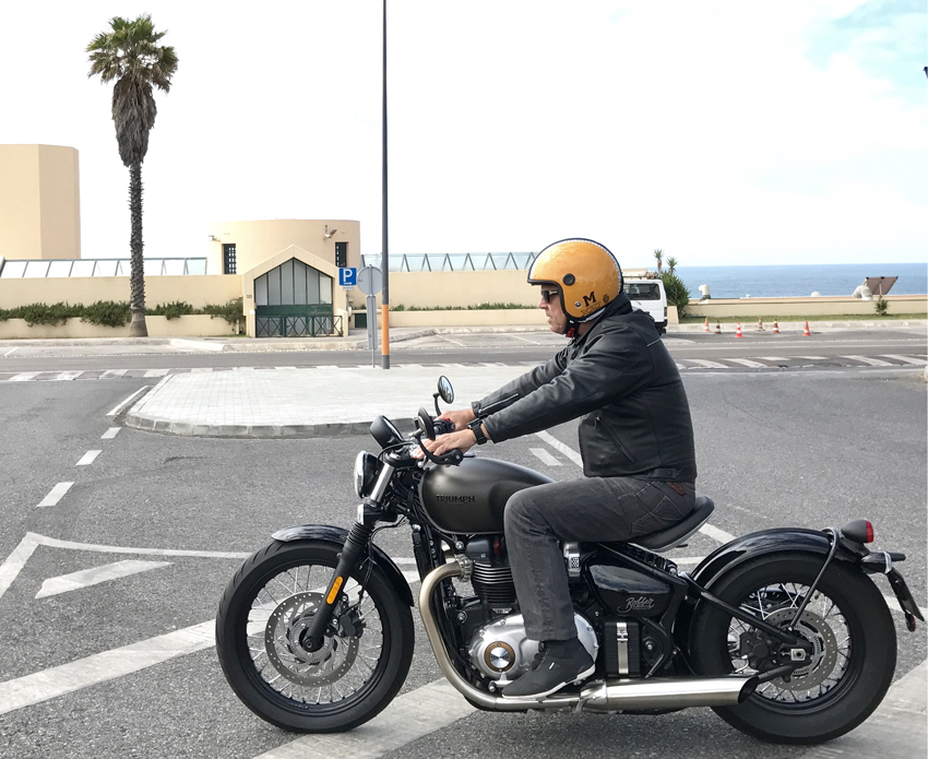 Ensaio Triumph Bobber – Rebelde com Causa