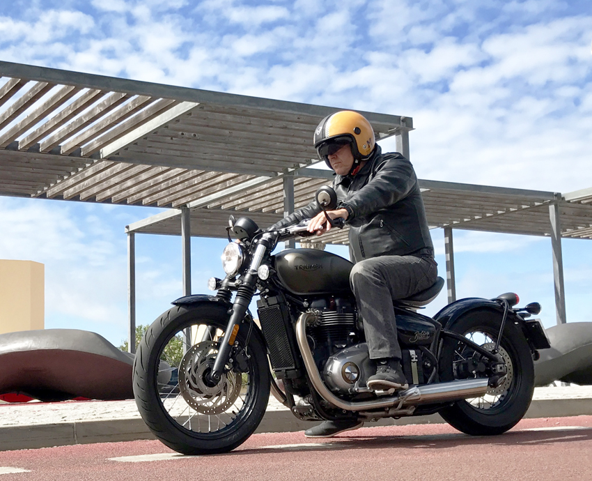 Ensaio Triumph Bobber – Rebelde com Causa