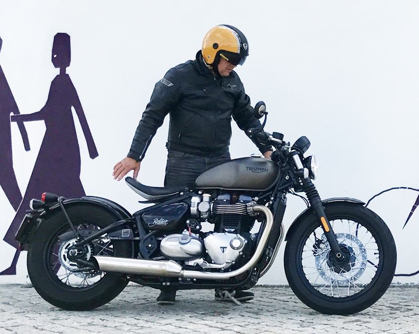 Ensaio Triumph Bobber – Rebelde com Causa