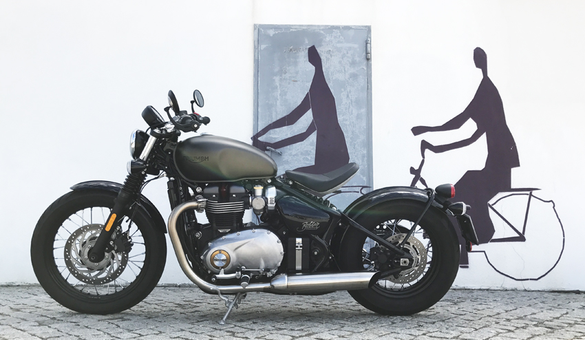 Ensaio Triumph Bobber – Rebelde com Causa