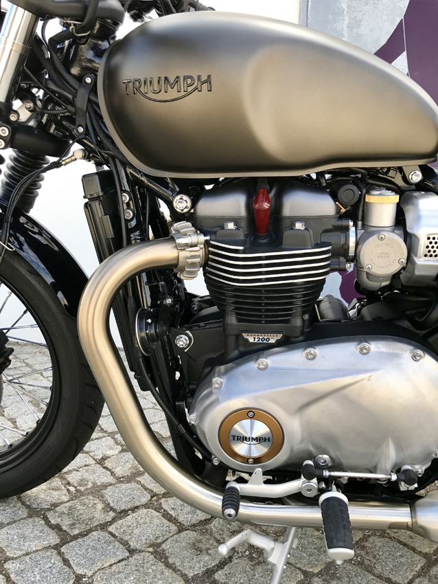 Ensaio Triumph Bobber – Rebelde com Causa