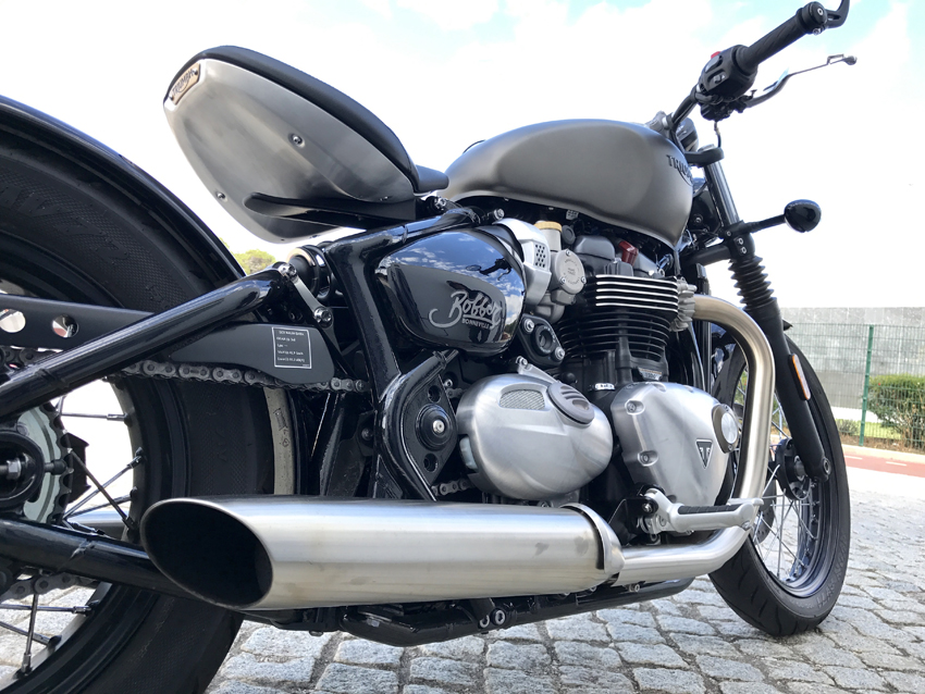 Ensaio Triumph Bobber – Rebelde com Causa