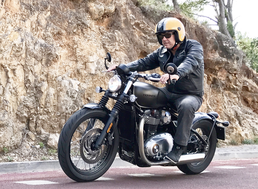 Ensaio Triumph Bobber – Rebelde com Causa