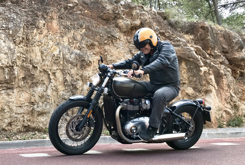 Ensaio Triumph Bobber – Rebelde com Causa