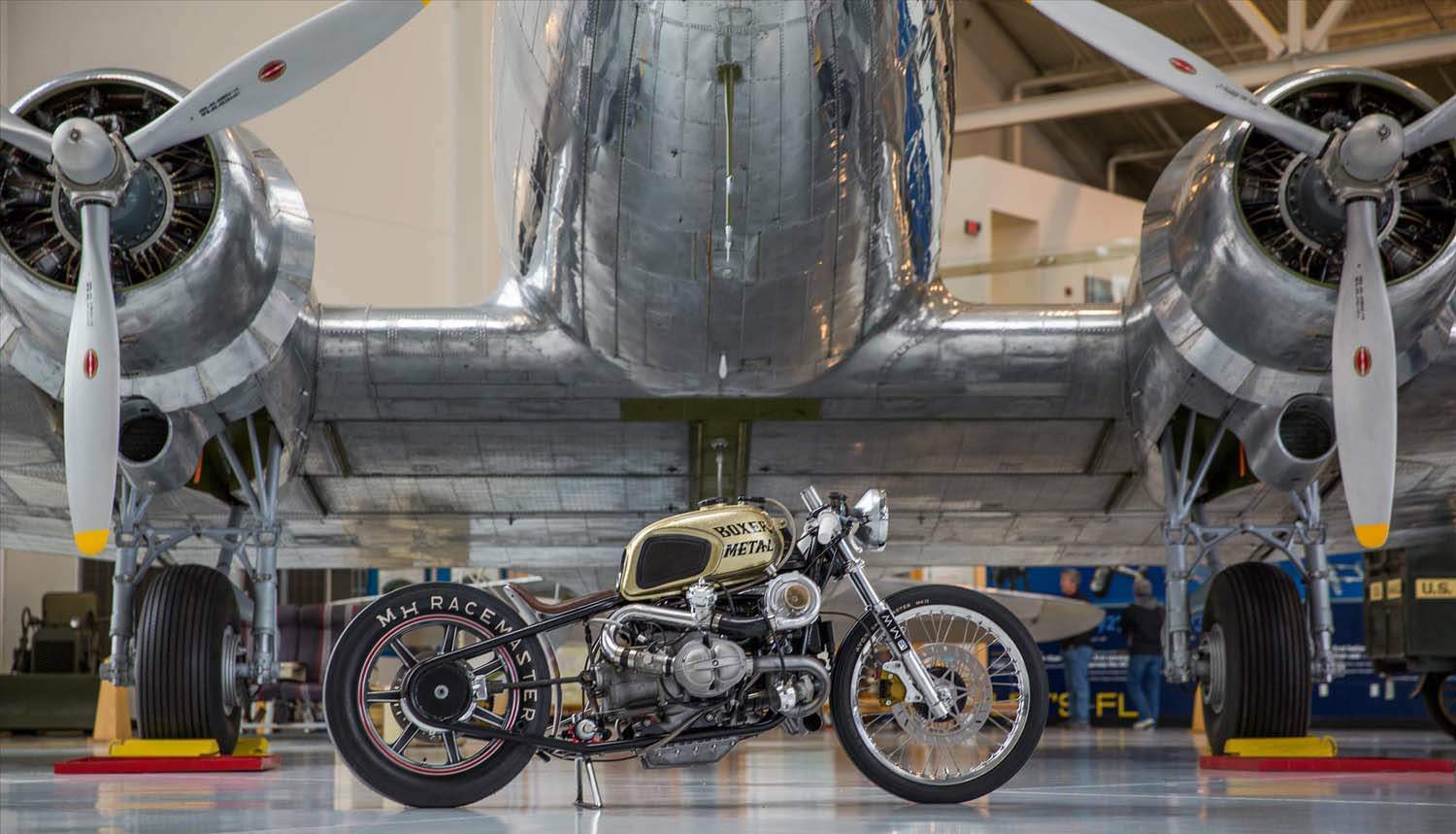 BMW R100 de 1980 TWIN TURBO – da Boxer Metal California