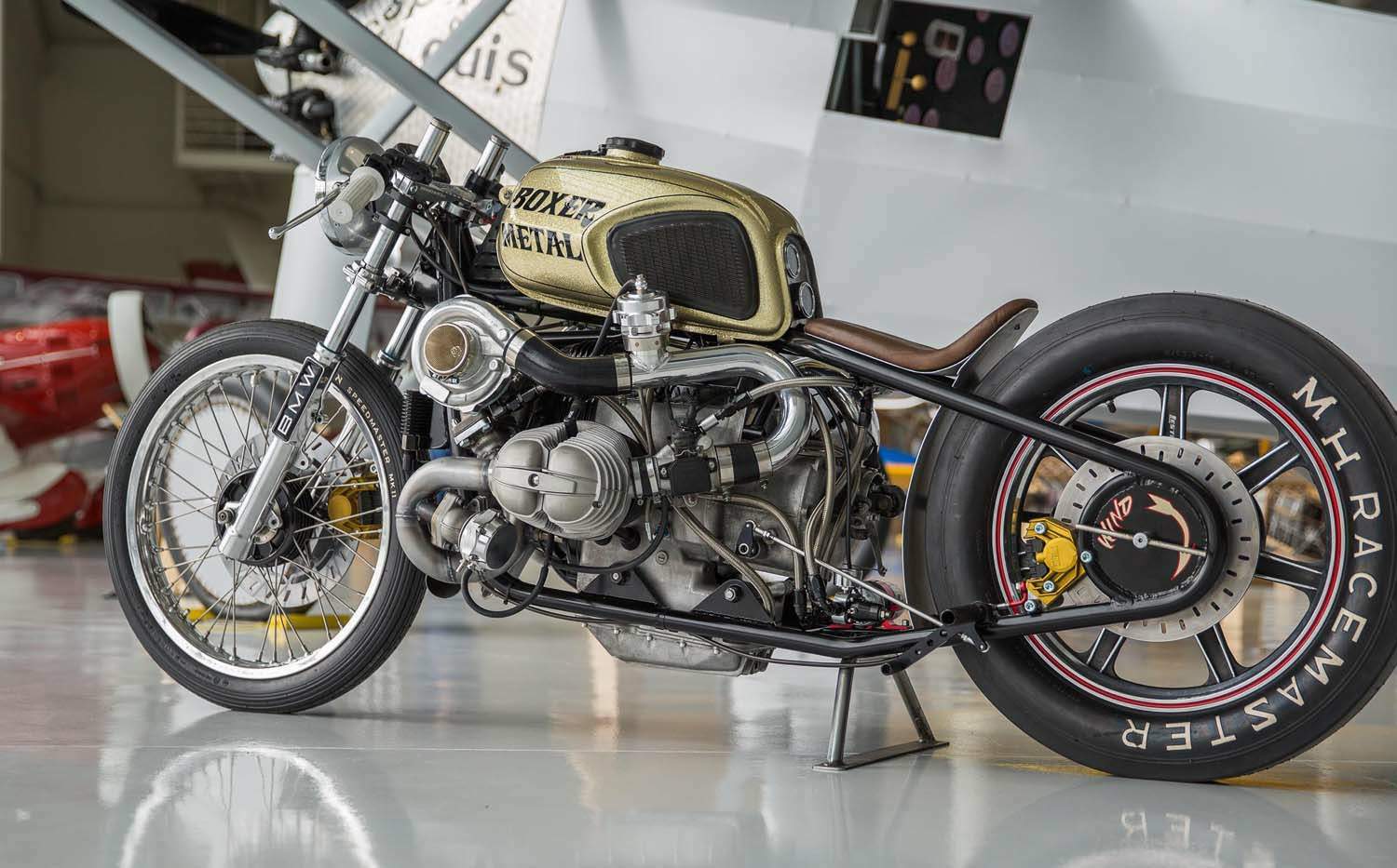 BMW R100 de 1980 TWIN TURBO – da Boxer Metal California