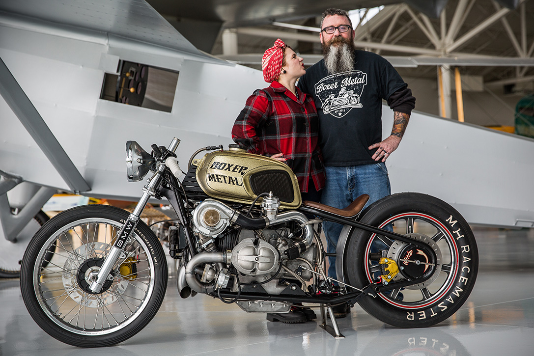 BMW R100 de 1980 TWIN TURBO – da Boxer Metal California