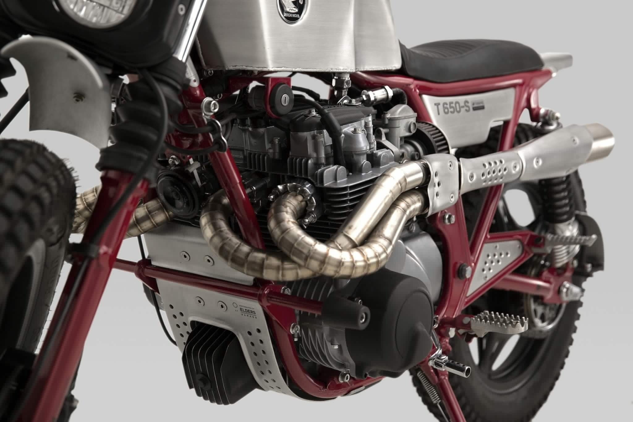 Honda T650 S – Uma Scrambler de Inspiração “CL” da Thrive Motorcycles