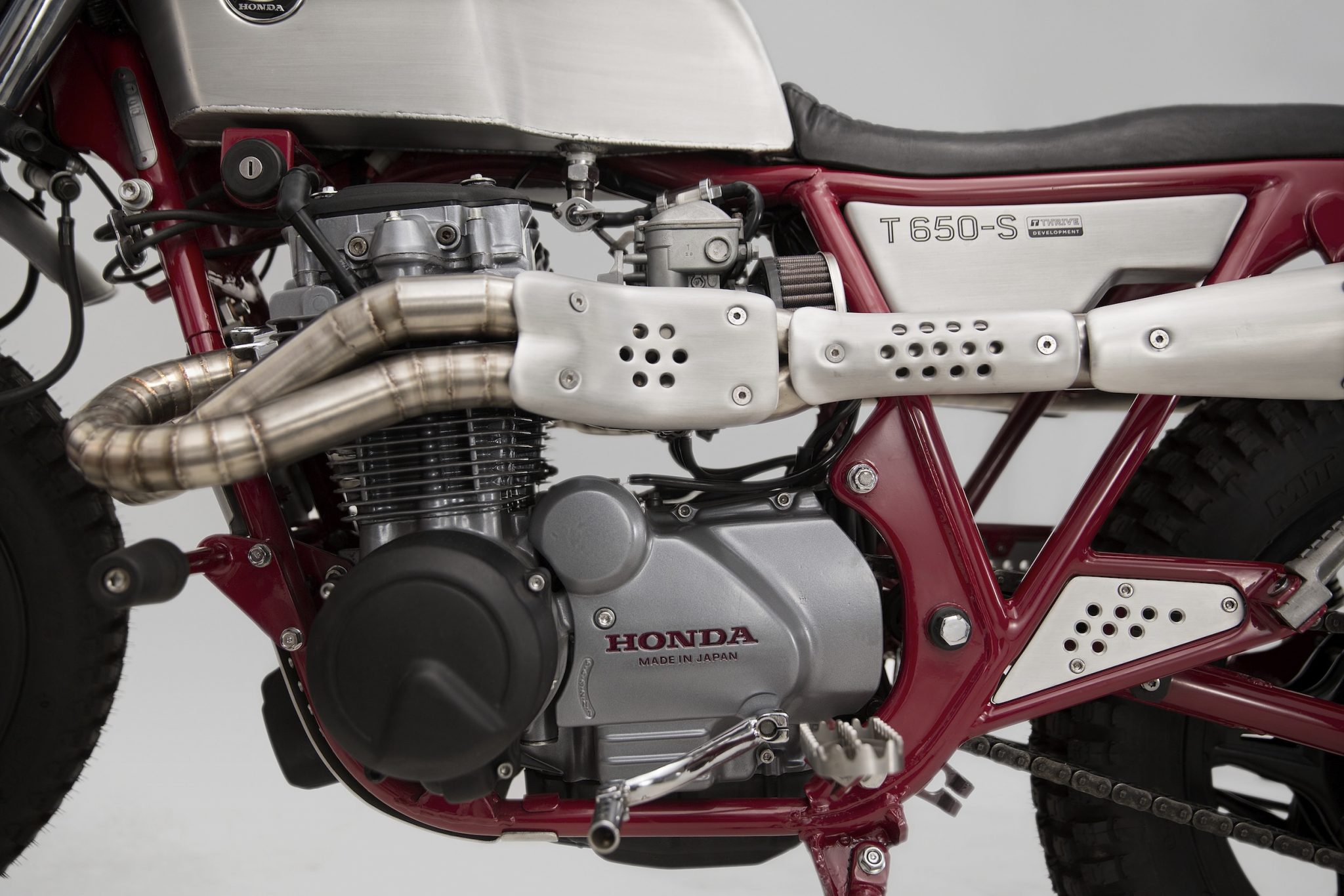 Honda T650 S – Uma Scrambler de Inspiração “CL” da Thrive Motorcycles