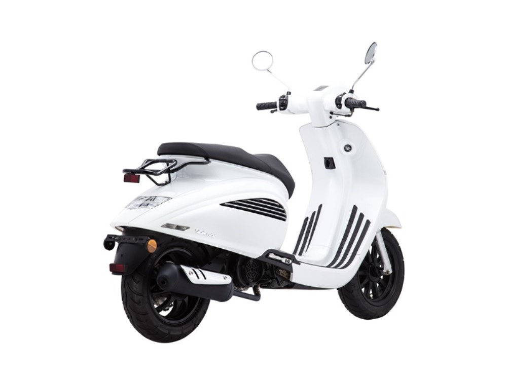Daelim Besbi 125 a scooter retro