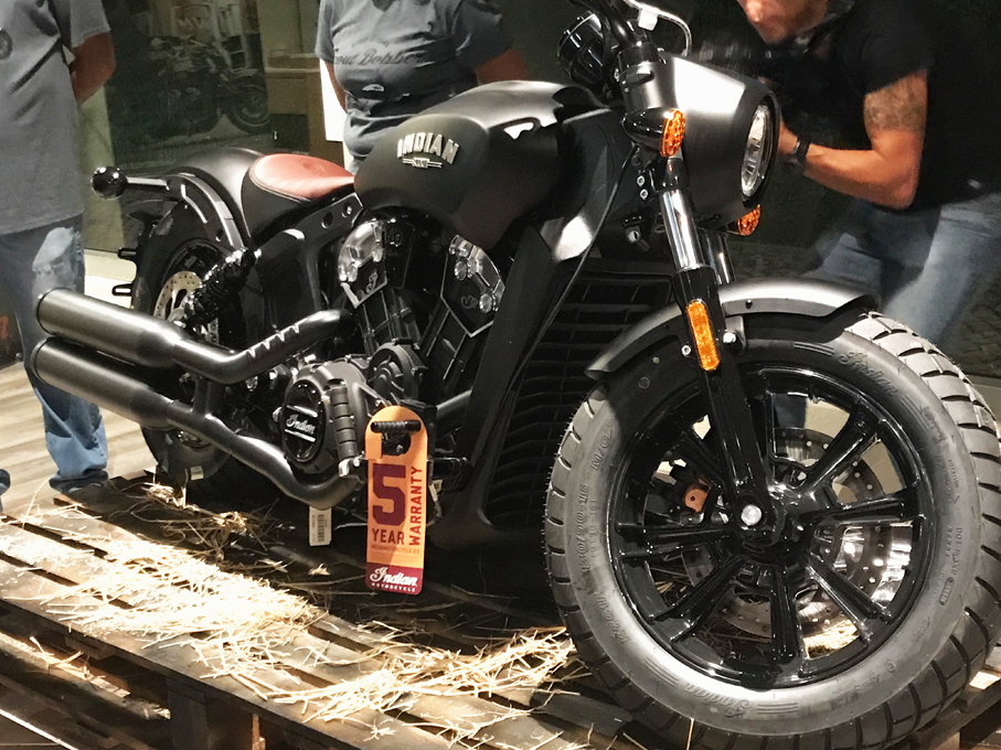 Indian Scout Bobber – Apresentação Oficial em Lisboa