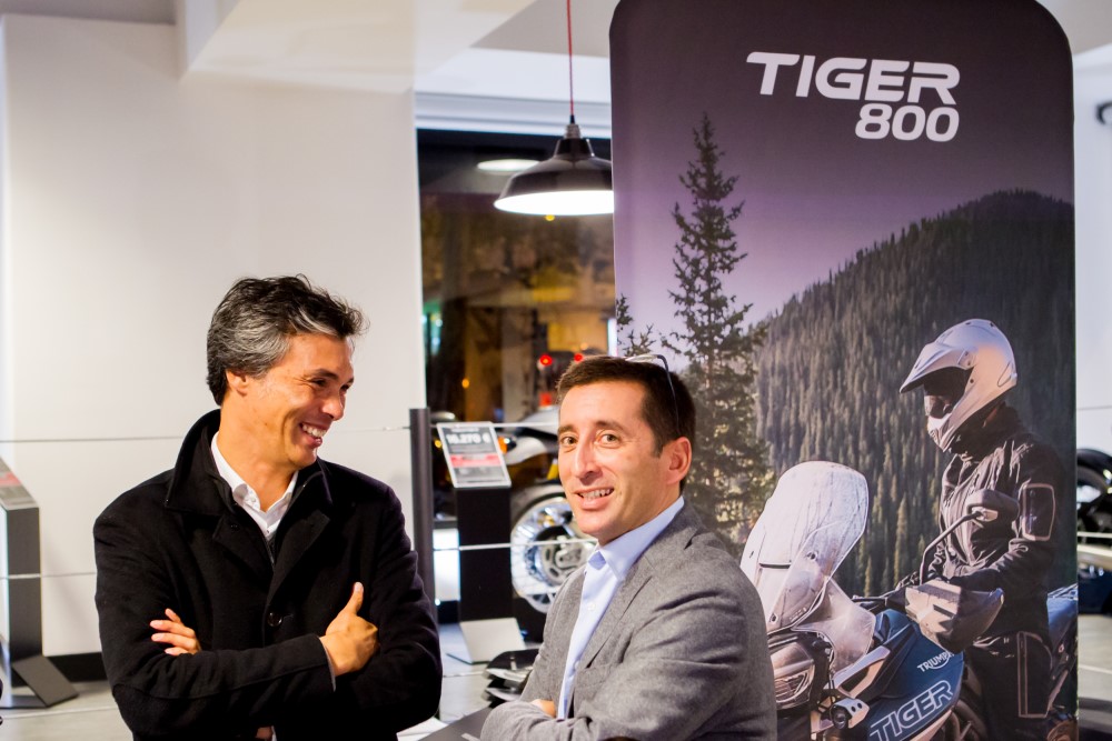 Triumph Tiger Tour passou por Lisboa