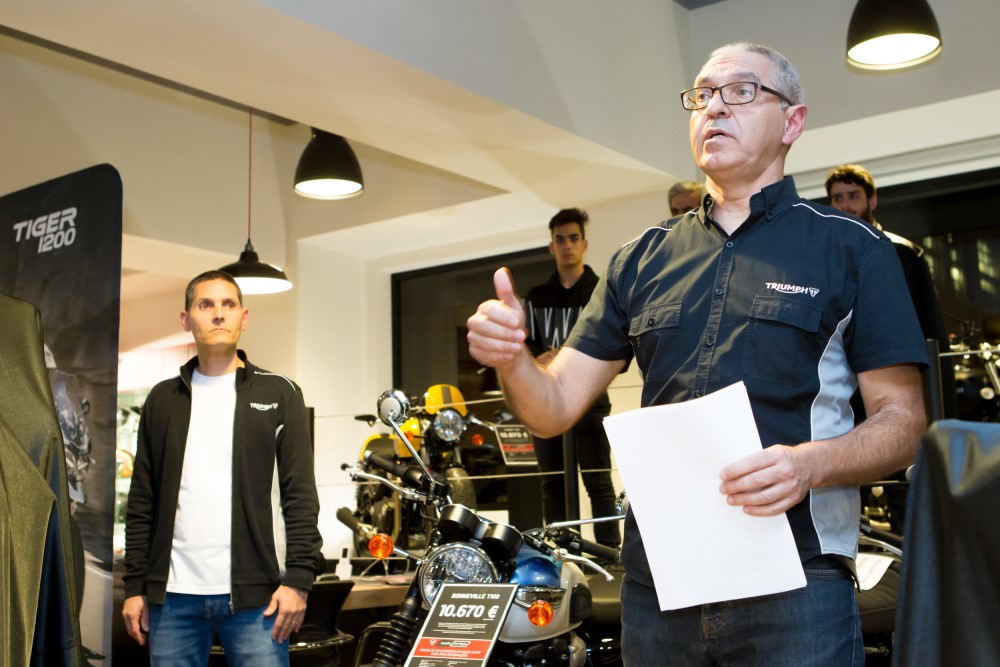 Triumph Tiger Tour passou por Lisboa