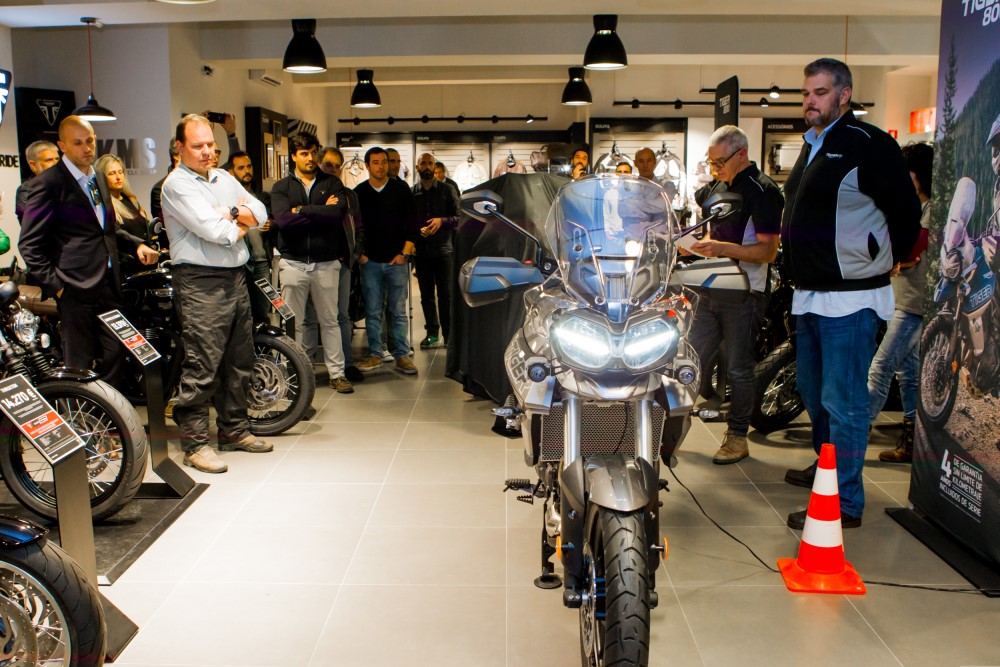 Triumph Tiger Tour passou por Lisboa