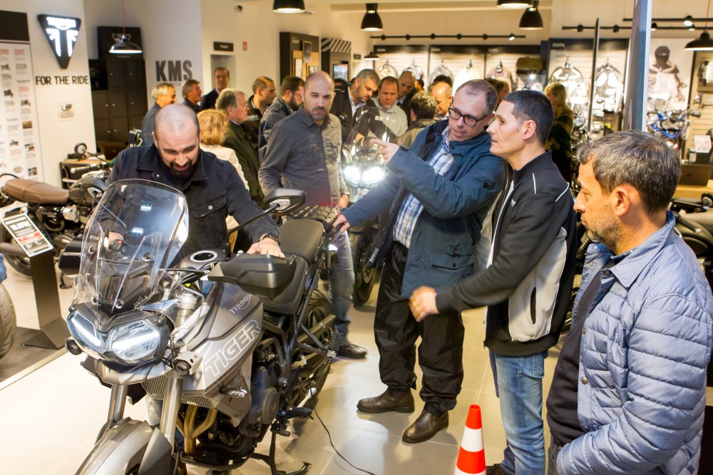 Triumph Tiger Tour passou por Lisboa