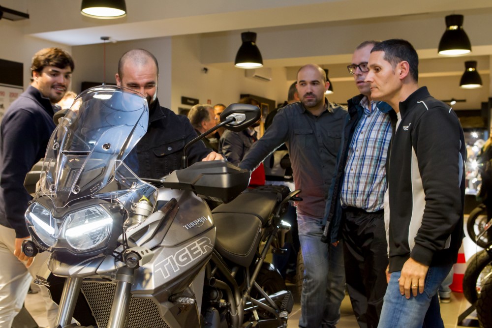 Triumph Tiger Tour passou por Lisboa