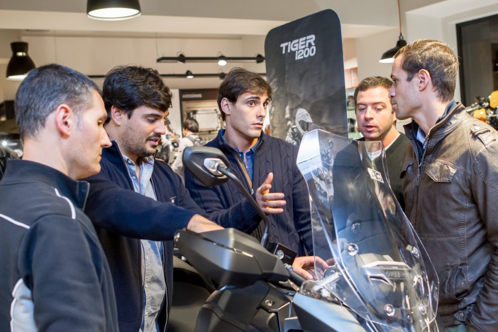 Triumph Tiger Tour passou por Lisboa
