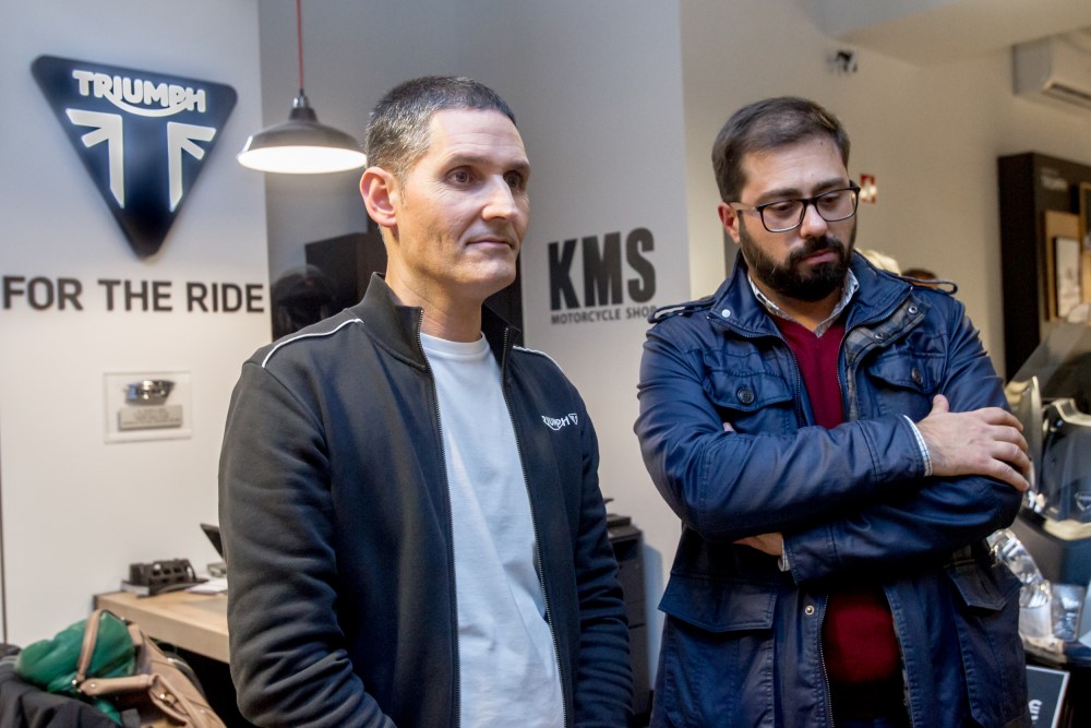 Triumph Tiger Tour passou por Lisboa