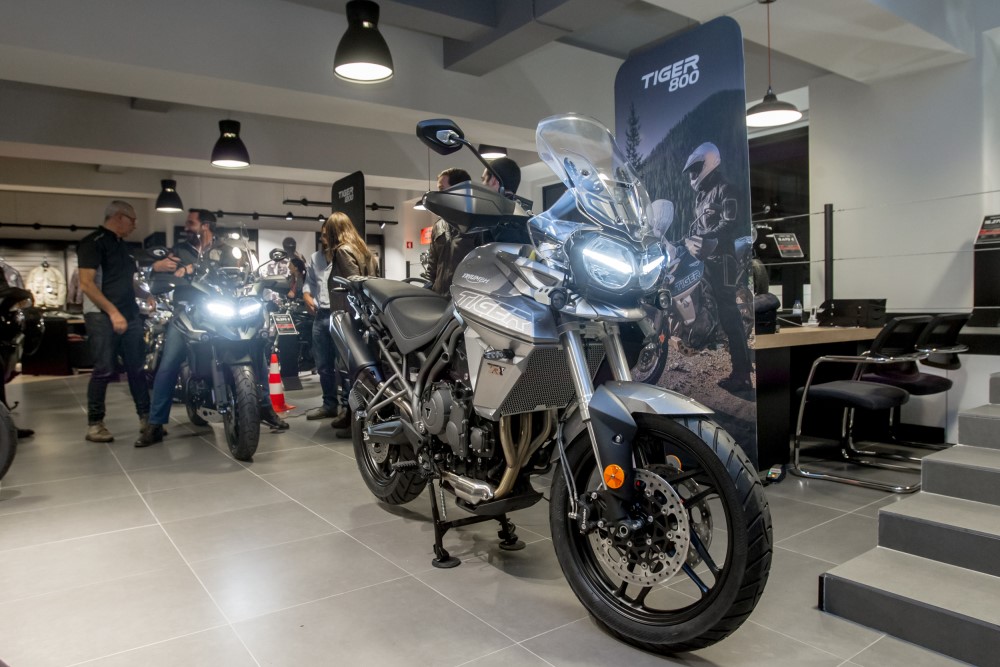 Triumph Tiger Tour passou por Lisboa