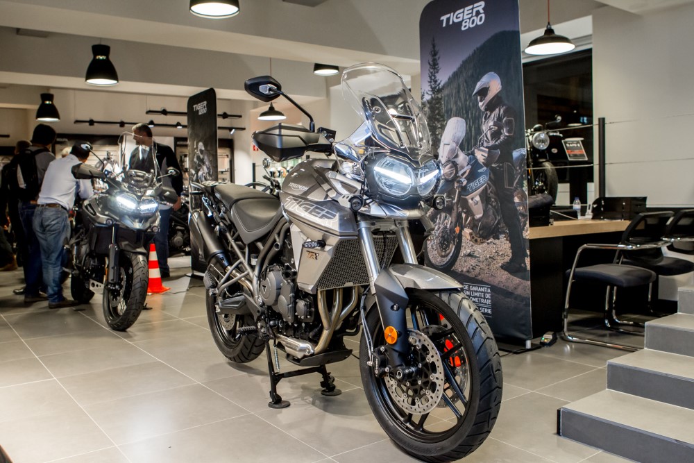 Triumph Tiger Tour passou por Lisboa