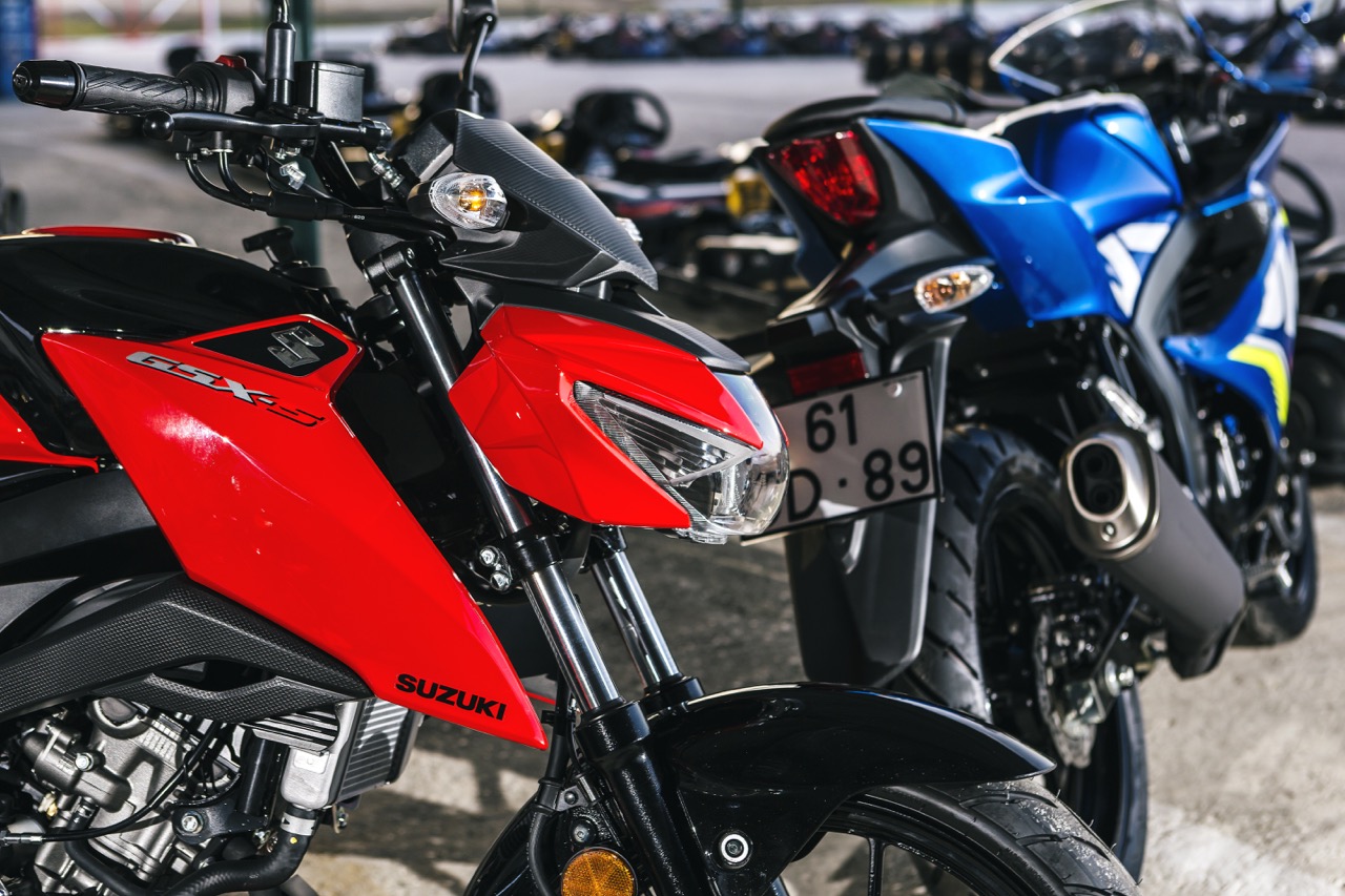 SUZUKI ATACA FORTE NO SEGMENTO DAS 125 NAKED E DESPORTIVAS – Ensaios GSX-R125 e GSX-S125