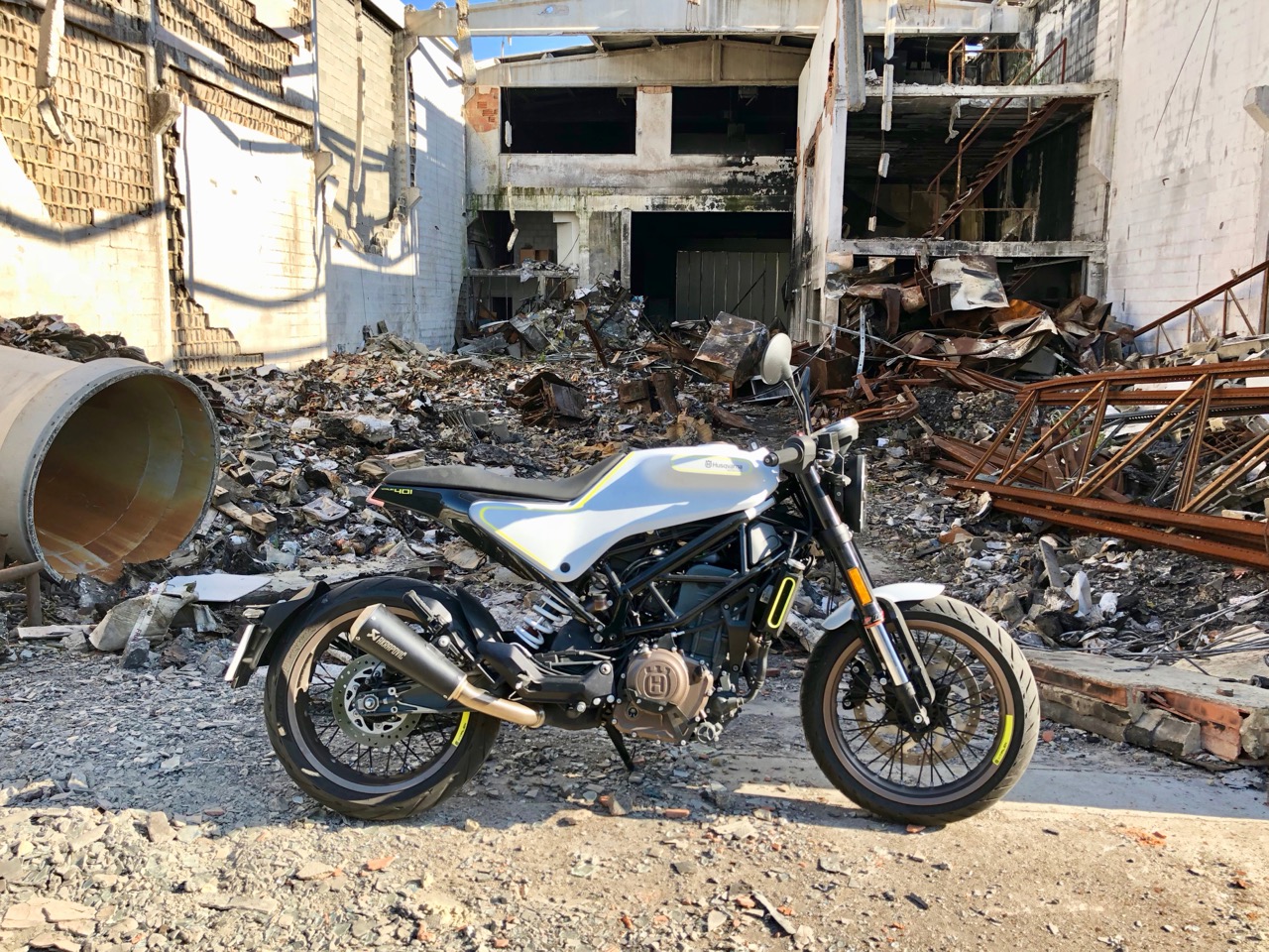 Ensaio Husqvarna Vitpilen 401 – Inspirada no passado, projectada para o futuro