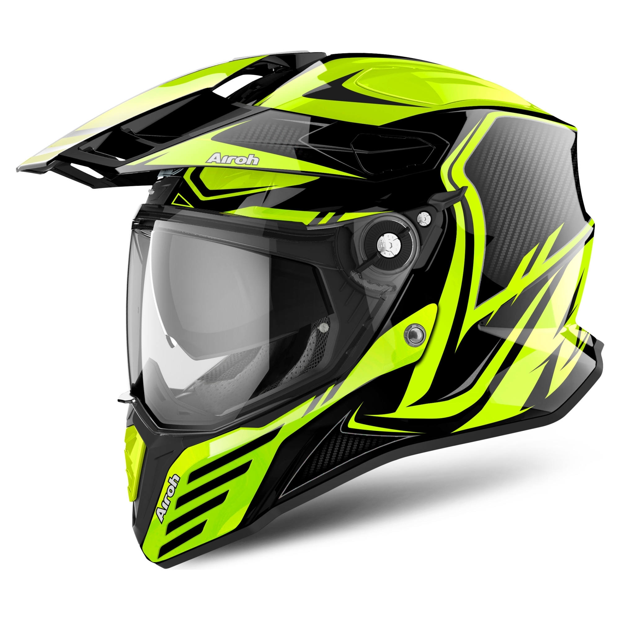 Capacete AIROH COMMANDER – 3 Configurações ON e OFF-ROAD