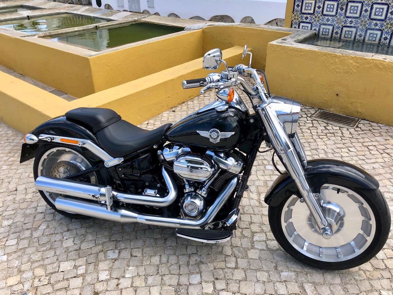 Ensaio Harley Davidson Fat Boy 2018 – The New Terminator