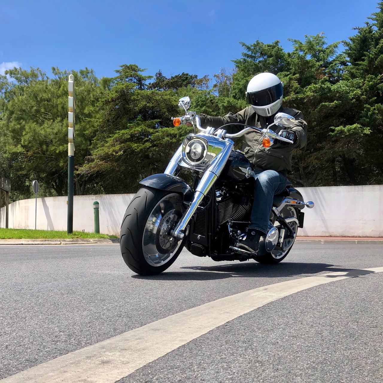 Ensaio Harley Davidson Fat Boy 2018 – The New Terminator