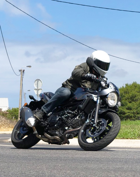 Ensaio Suzuki SV650X 2018 – Prazer máximo de condução no estilo Café Racer