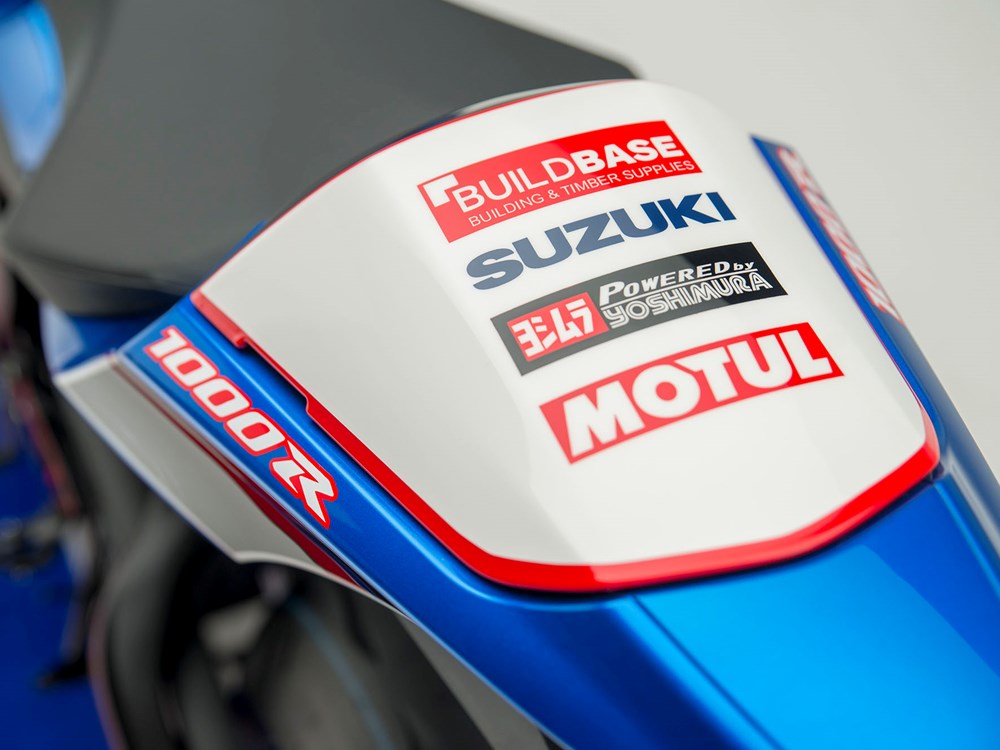 EDIÇÃO LIMITADA DA SUZUKI GSX-R1000 “BuildBase Team Replica”