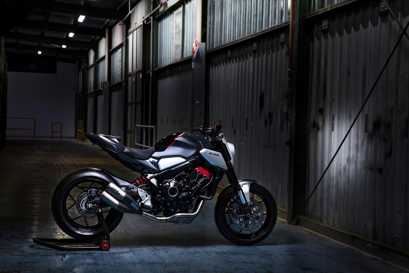 Honda CB650R – Protótipo apresentado no Salão de Paris