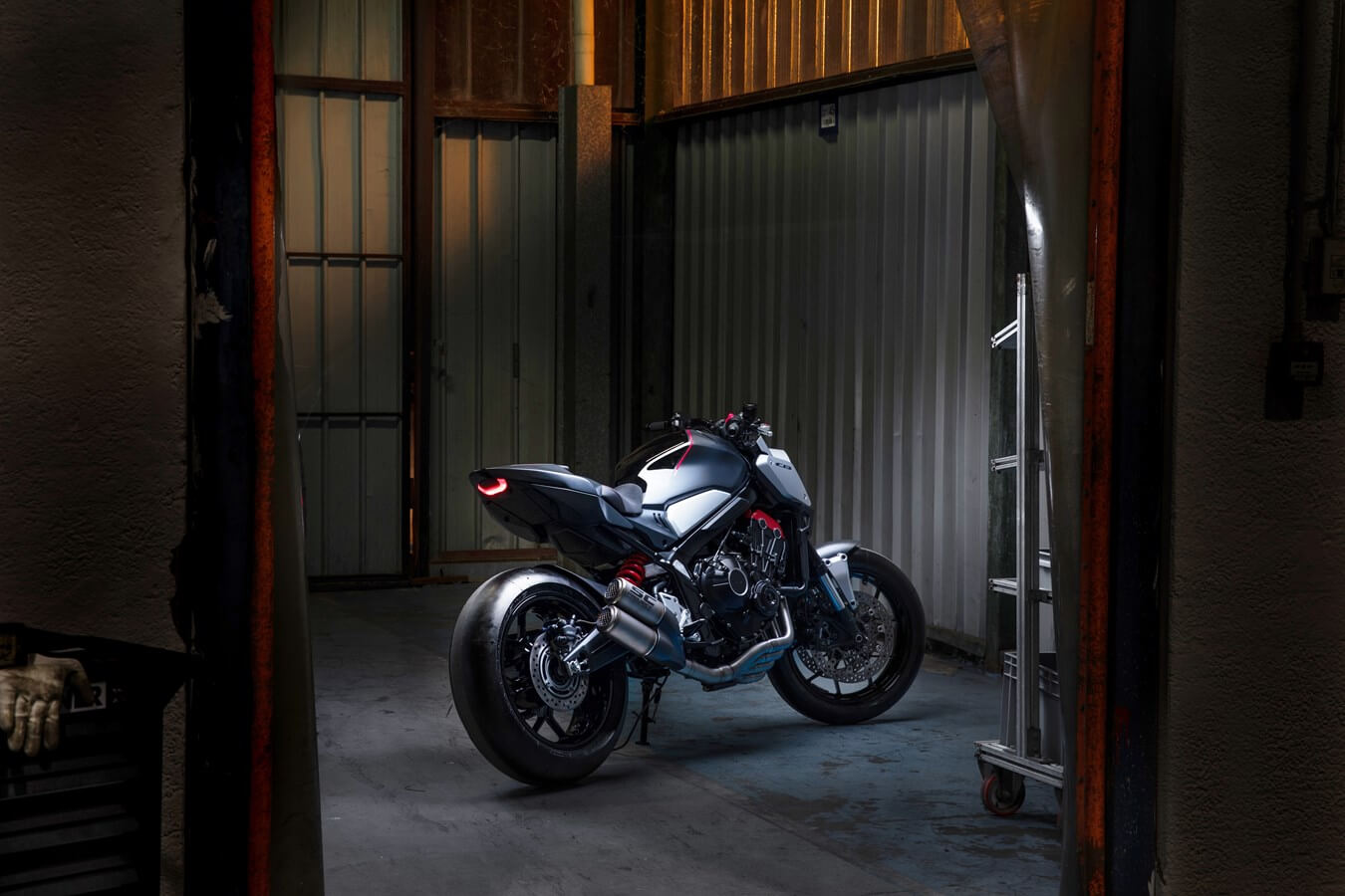 Honda CB650R – Protótipo apresentado no Salão de Paris