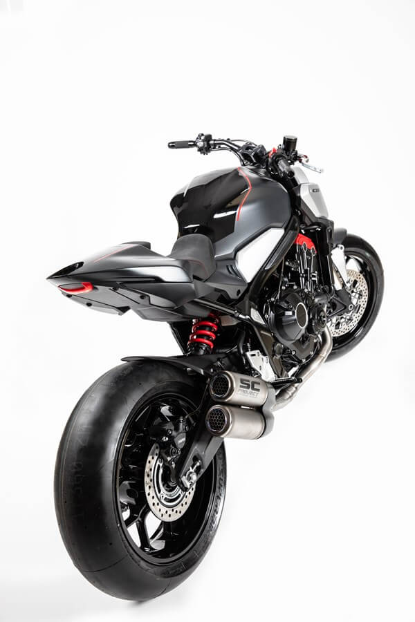 Honda CB650R – Protótipo apresentado no Salão de Paris