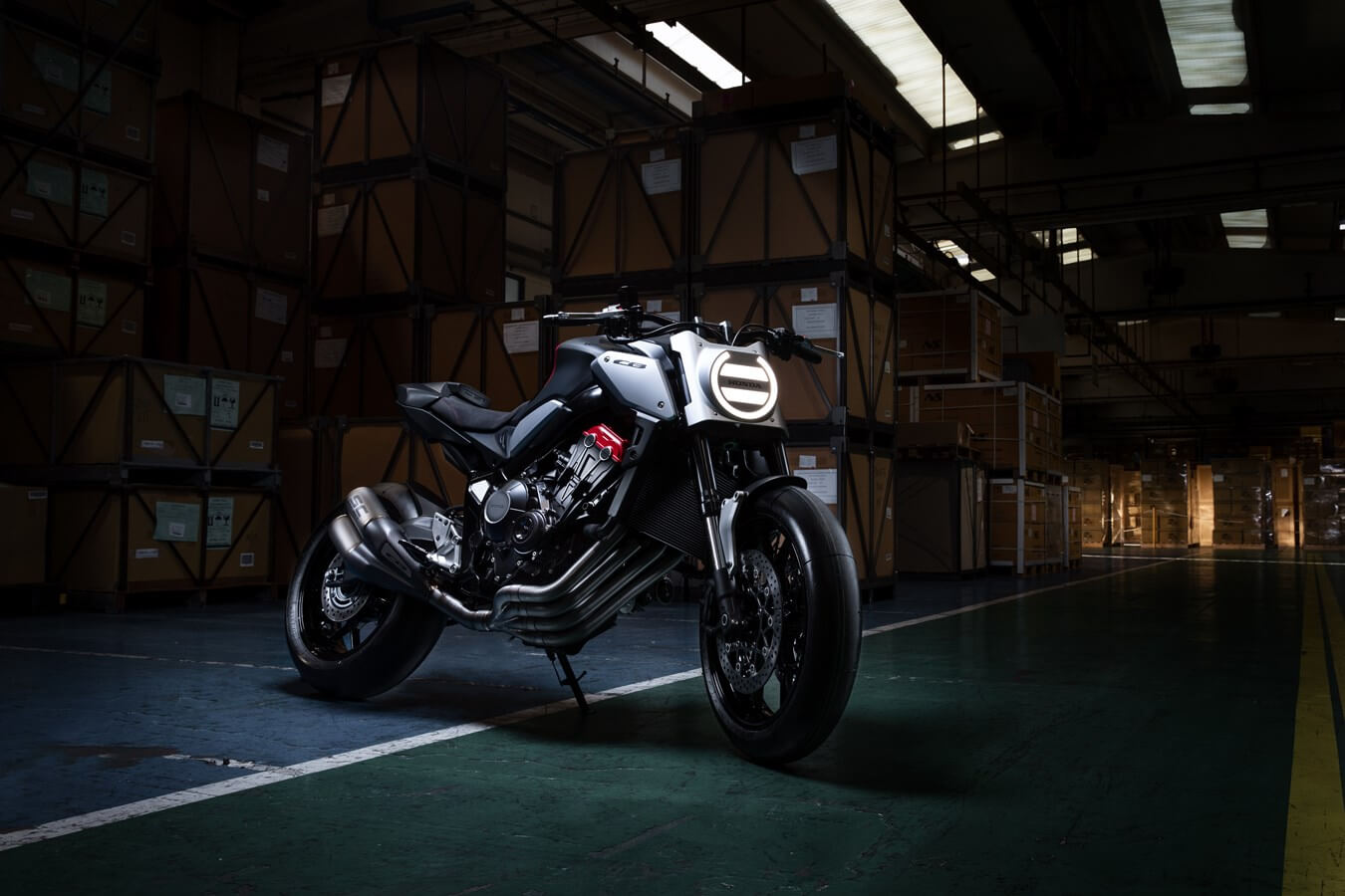 Honda CB650R – Protótipo apresentado no Salão de Paris