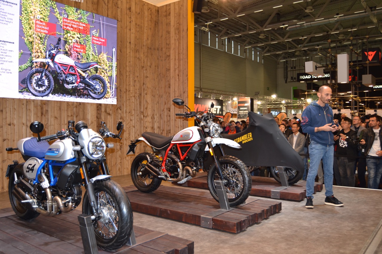 Ducati apresenta na Intermot três novas Scrambers para 2019