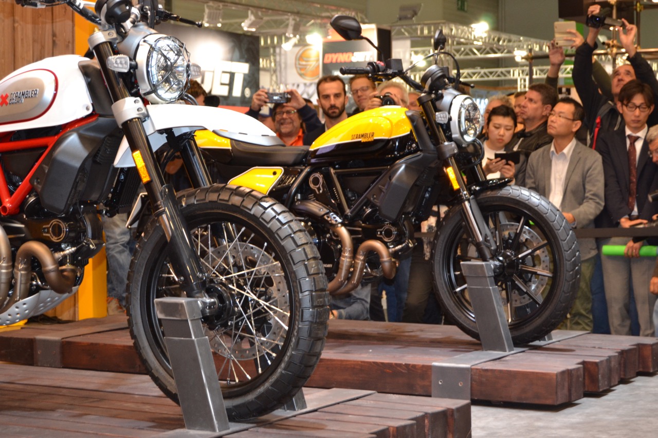 Ducati apresenta na Intermot três novas Scrambers para 2019