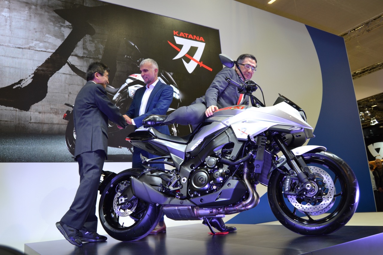 Suzuki KATANA 2019 – O renascimento de um ícon revelado na Intermot
