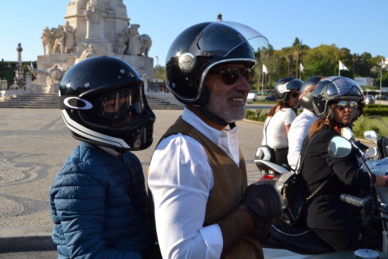 Centenas participaram no evento “Distinguished Gentleman’s Ride” e nós também.
